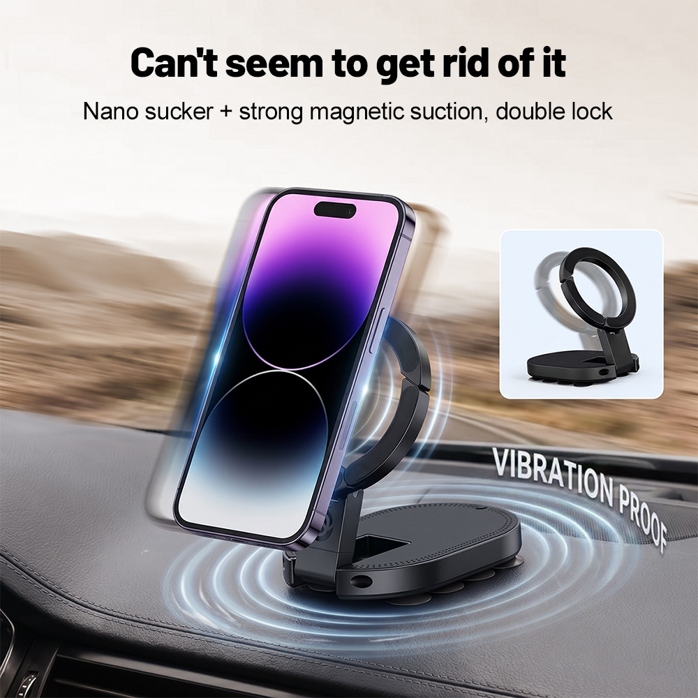 Metal Photo Panel - 360 ° حامل هاتف مغناطيسي دوار