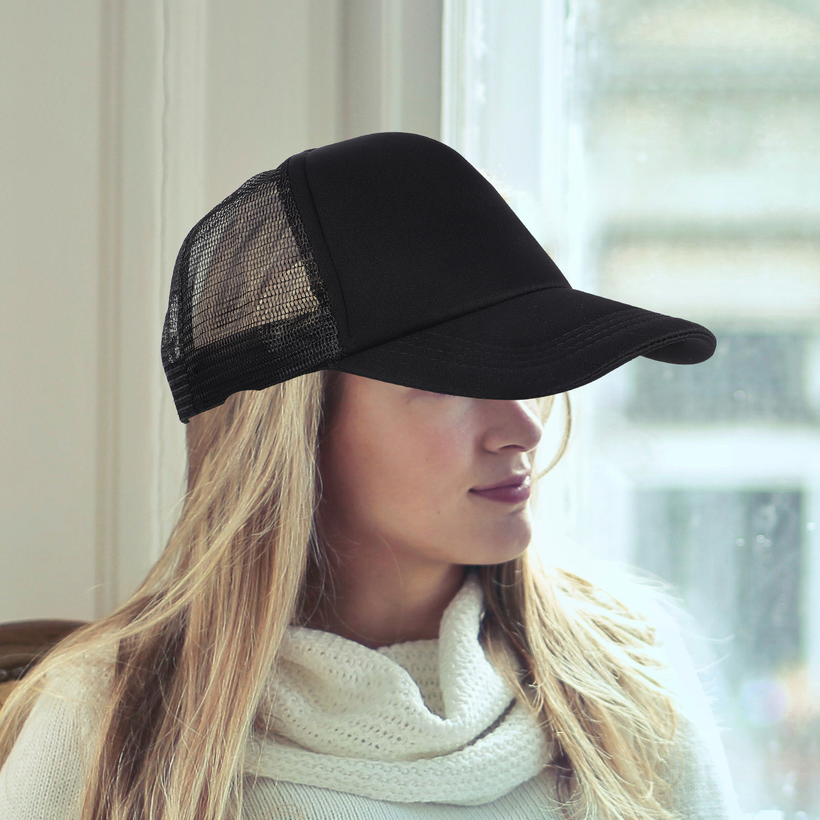 10 قطع من قبعات البيسبول الشبك - مراجعة Hat Sublimation Blank وسعره